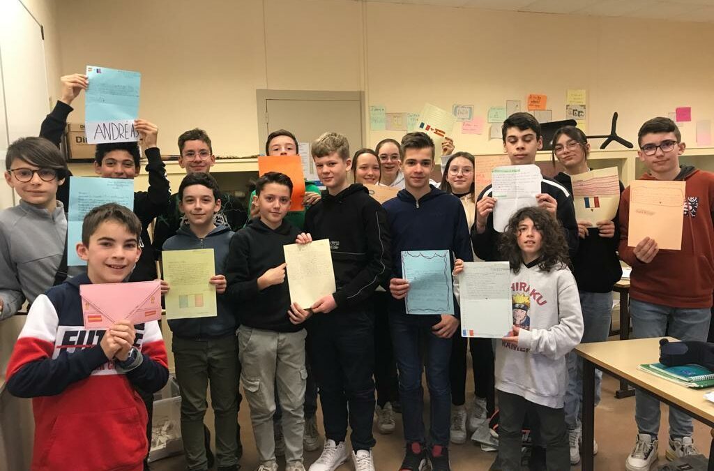 eTwinning: Echange épistolaire entre les 5èmes et les Sévillans